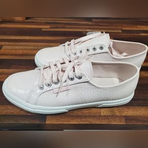 NEW Superga Sneakers - pink crocodile